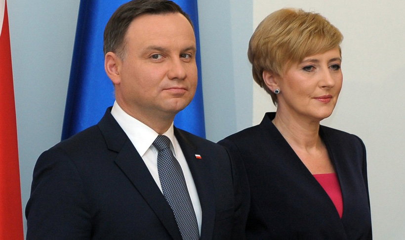 Agata Duda unika konktaktów z mediami?