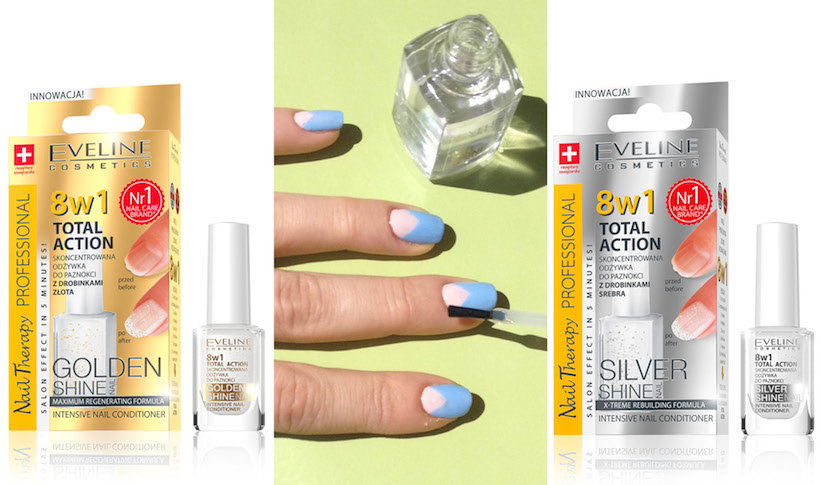 Odżywki do paznokci Eveline Cosmetics 8 in 1 Total Action
