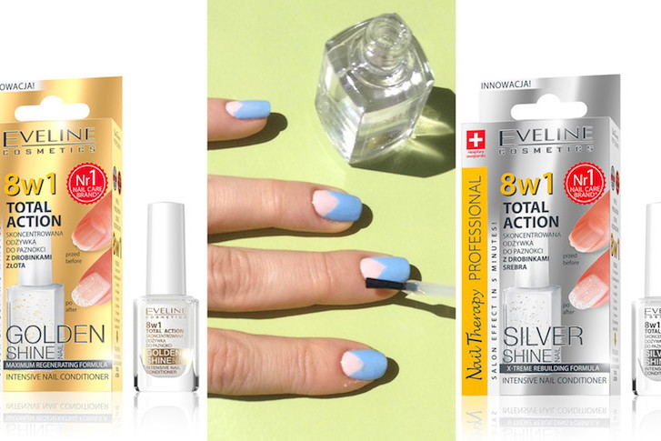 Odżywki do paznokci Eveline Cosmetics 8 in 1 Total Action
