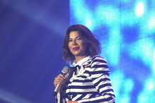 Edyta Górniak na walentynkowym koncercie w Krakowie