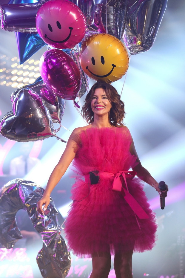 Edyta Górniak na walentynkowym koncercie w Krakowie