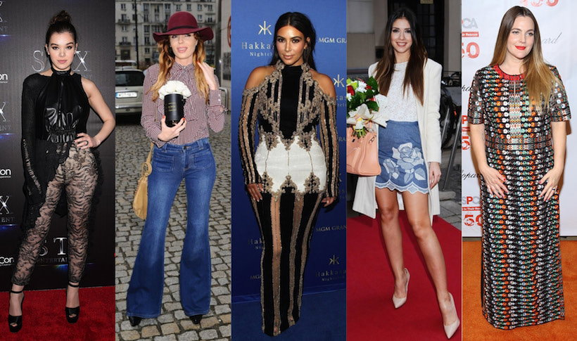 Hailee Steinfeld, Agnieszka Włodarczyk, Kim Kardashian, Klaudia Halejcio, Drew Barrymore
