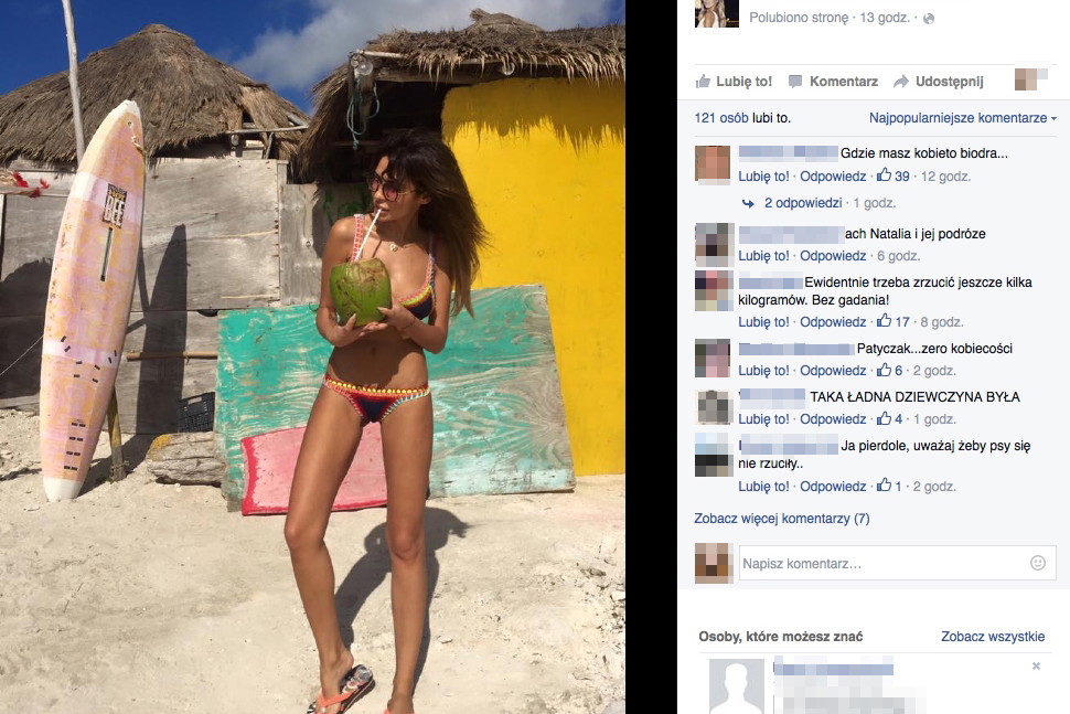 Natalia Siwiec na wakacjach