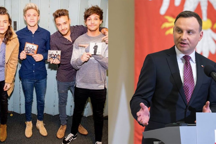 Andrzej Duda o one direction