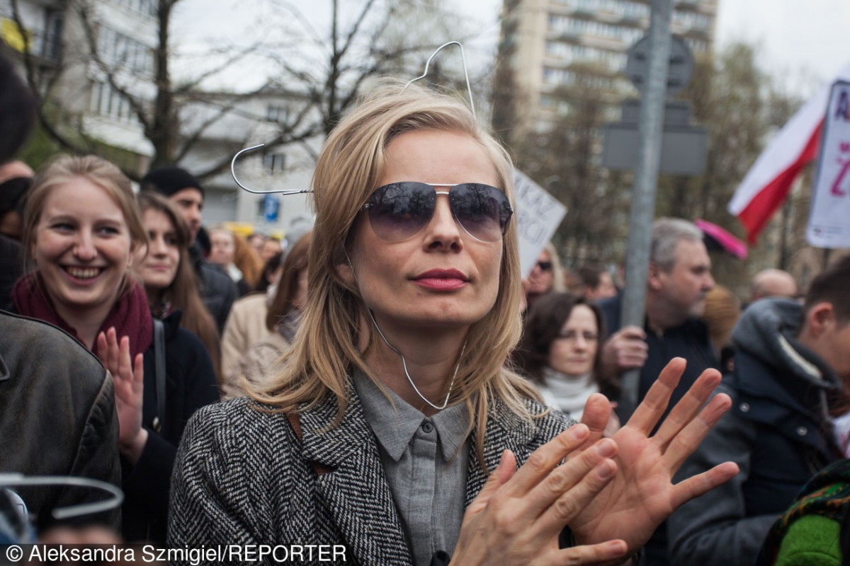 Magdalena Cielecka, Demonstracja Porozumienia Odzyskać Wybór