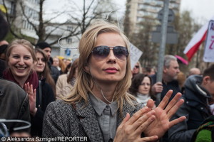 Magdalena Cielecka, Demonstracja Porozumienia Odzyskać Wybór