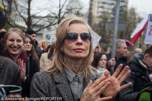 Magdalena Cielecka, Demonstracja Porozumienia Odzyskać Wybór