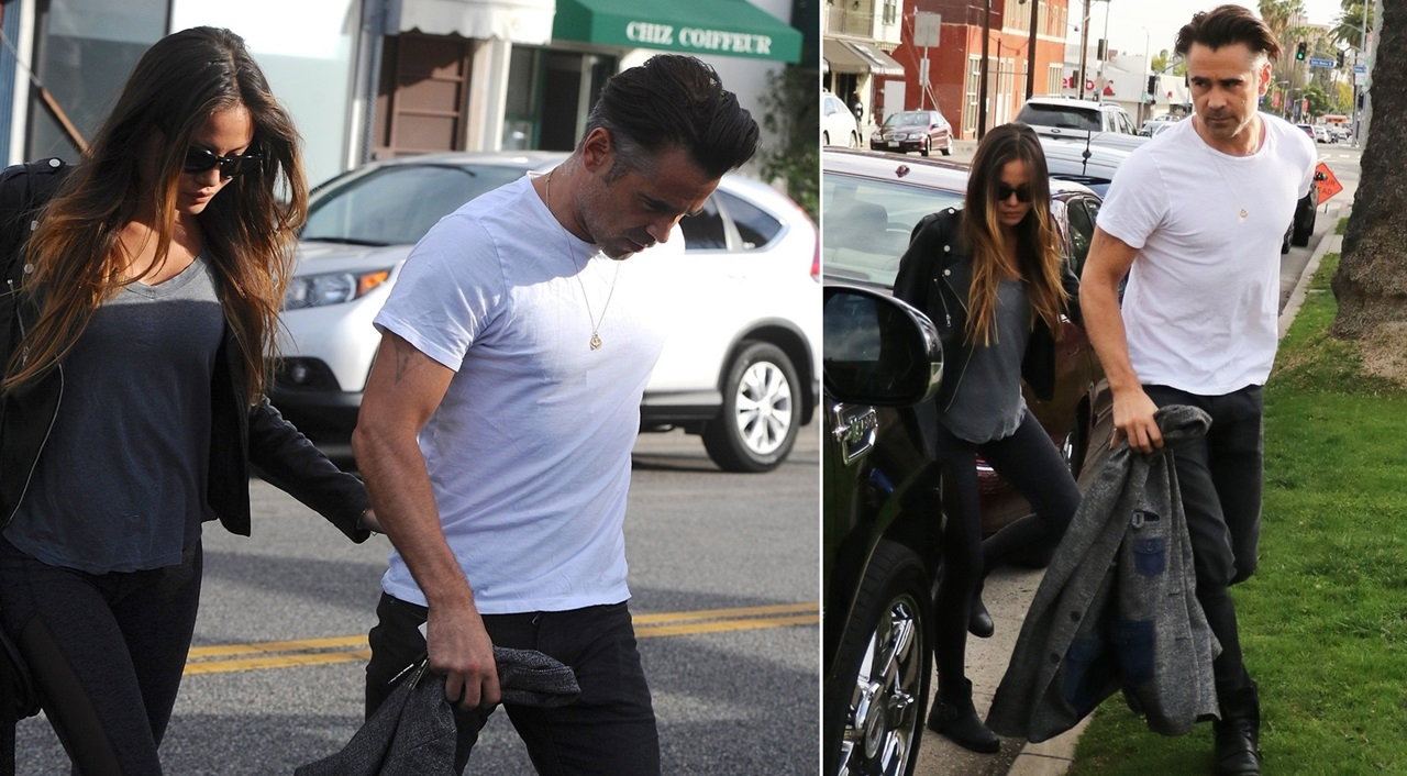 Colin Farrell przyłapany z dziewczyną