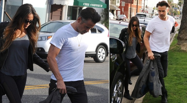 Colin Farrell przyłapany z dziewczyną