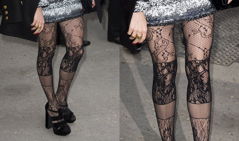 Diane Kruger na pokazie Chanel Haute Couture wiosna 2016