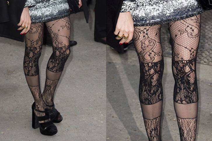 Diane Kruger na pokazie Chanel Haute Couture wiosna 2016