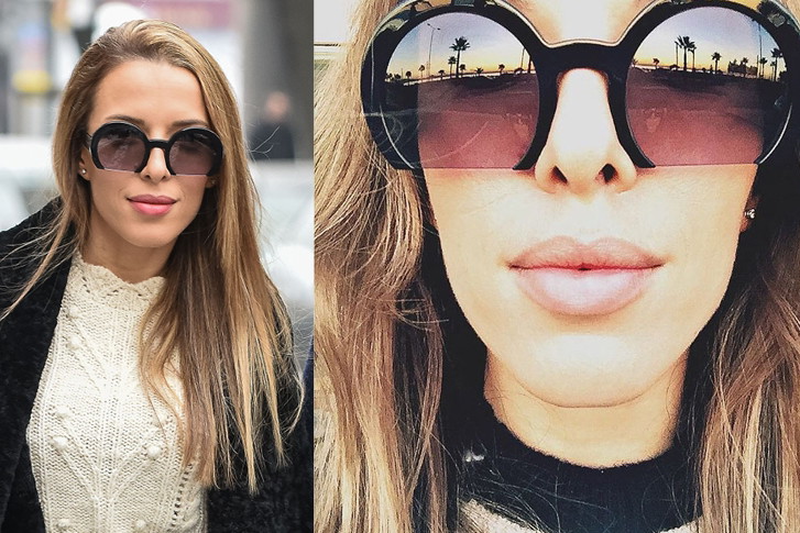 Ewa Chodakowska w okularach Miu Miu