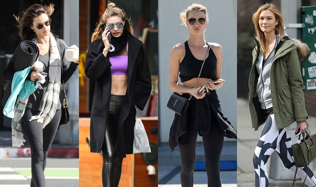 Alessandra Ambrosio, Gigi Hadid, Rosie Huntington-Whiteley, Karlie Kloss
