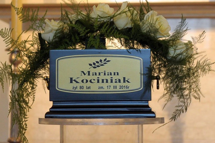 Pogrzeb Mariana Kociniaka