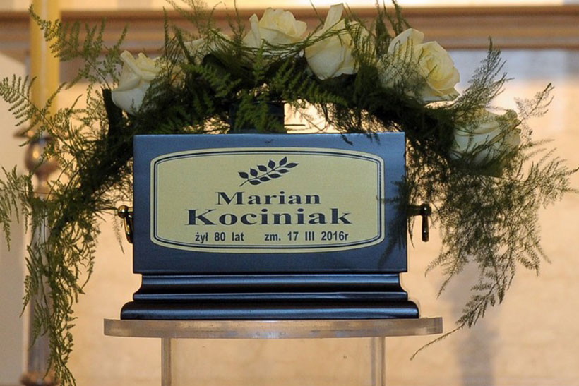 Pogrzeb Mariana Kociniaka