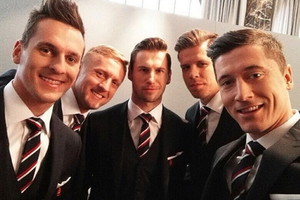 Robert Lewandowski, Wojciech Szczęsny, Grzegorz Krychowiak, Kamil Glik