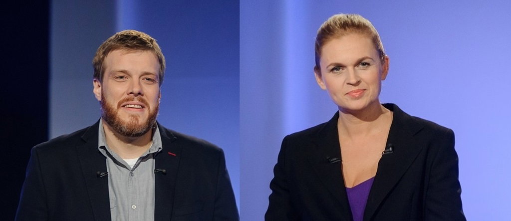 Adrian Zandberg i Barbara Nowacka