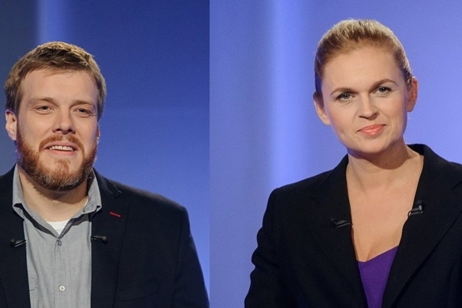 Adrian Zandberg i Barbara Nowacka