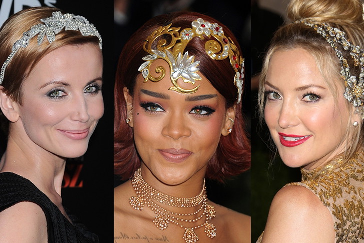 Katarzyna Zielińska, Rihanna, Kate Hudson - modne błyszczące opaski