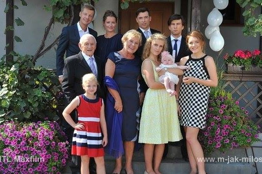 Chrzest Hani Mostowiak w M jak miłość