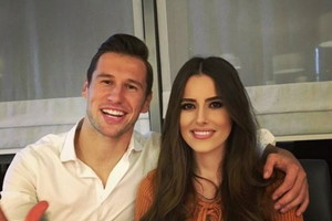 Grzegorz Krychowiak z dziewczyną