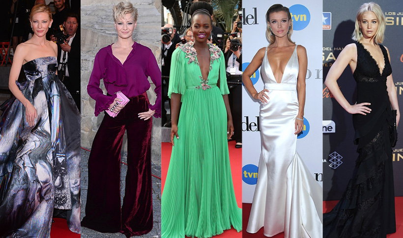 Cate Blanchett , Małgorzata Kożuchowska, Joanna Krupa, Jennifer Lawrence, Lupita Nyong'o