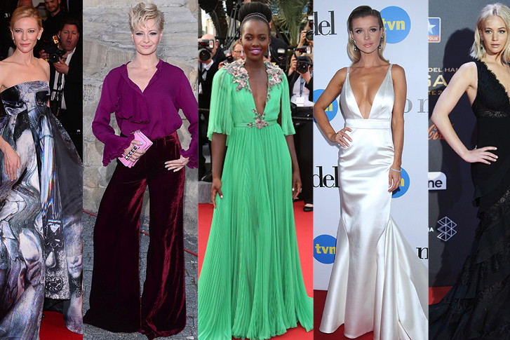 Cate Blanchett , Małgorzata Kożuchowska, Joanna Krupa, Jennifer Lawrence, Lupita Nyong'o