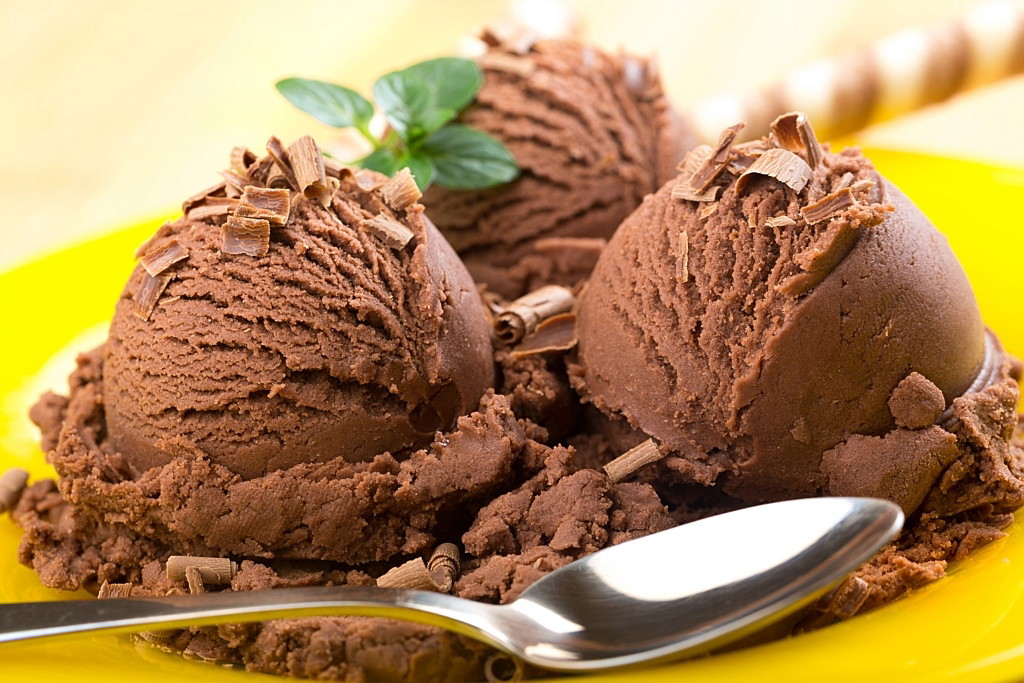 lody czekoladowe
