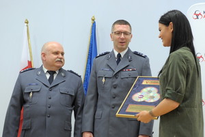Honorata Skarbek wręcza Złotą Blachę