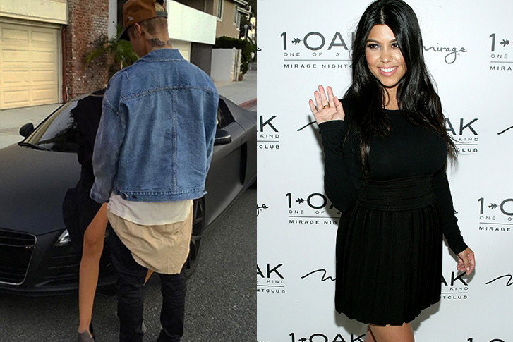 Kourtney Kardashian, Justin Bieber