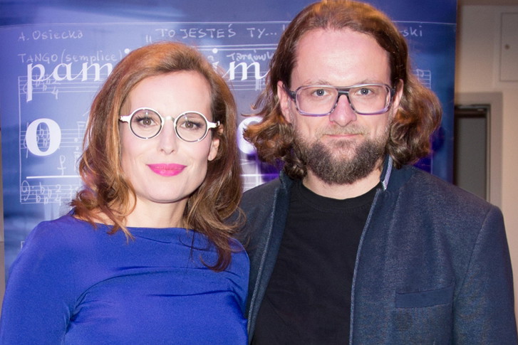 Agata Passent w ciąży na imprezie