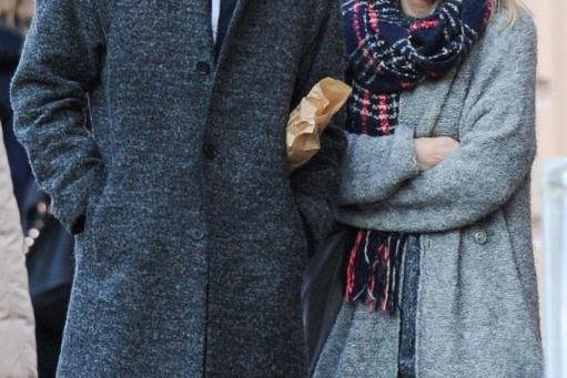 Jacek Borcuch i Małgorzata Ohme na spacerze