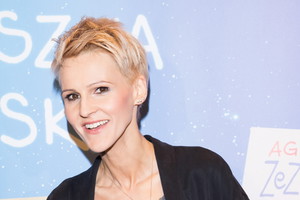 Agnieszka Chylińska na promocji czwartej książki