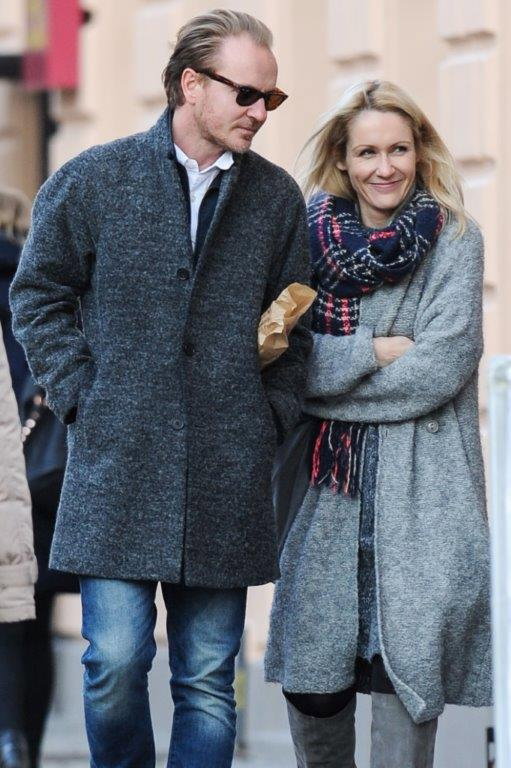 Jacek Borcuch i Małgorzata Ohme na spacerze