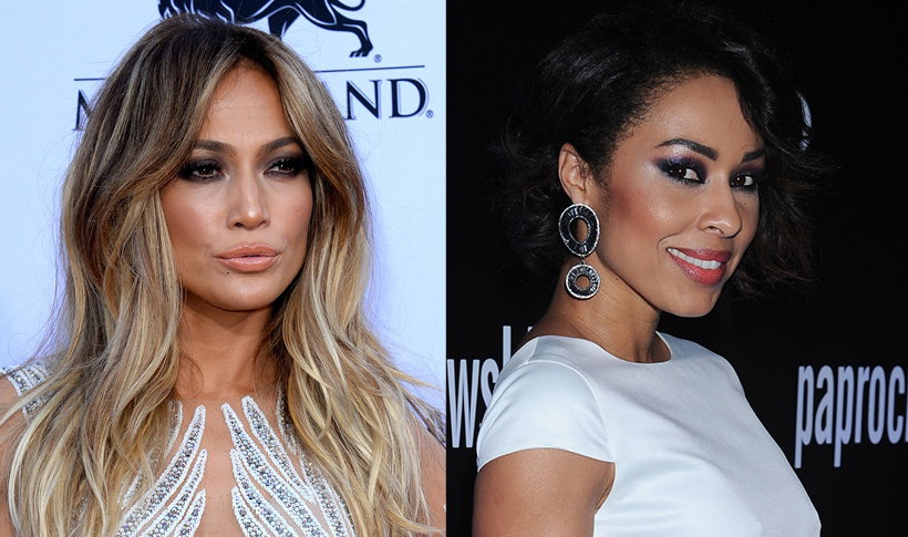 Smokey eyes: Jennifer Lopez, Omenaa Mensah