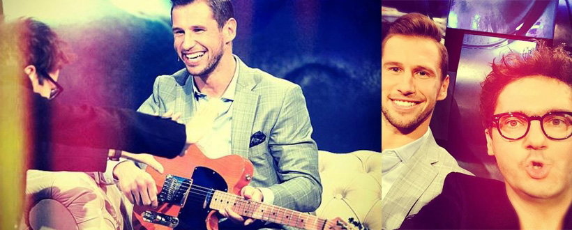 Grzegorz Krychowiak i Kuba Wojewódzki w programie Wojewódzkiego