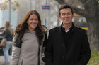 Agnieszka Radwańska i jej partner - Dawid Celt na spacerze