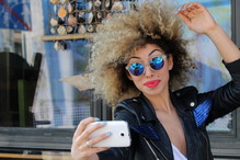 fryzura afro