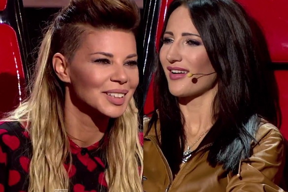 Edyta Górniak i Justyna Steczkowska w The Voice of Poland