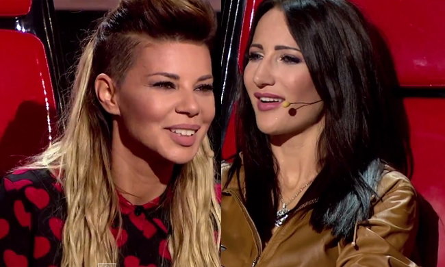 Edyta Górniak i Justyna Steczkowska w The Voice of Poland