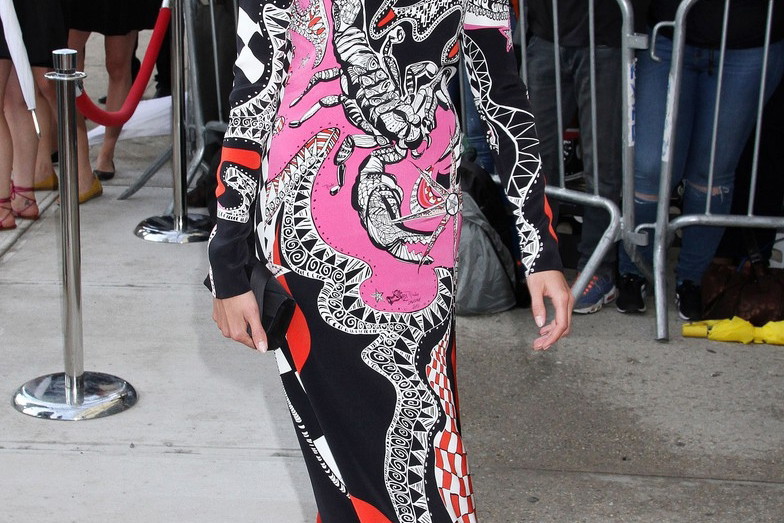 Anja Rubik na imprezie Amfar Inspiration Gala w Nowym Jorku, 16 czerwca 2015