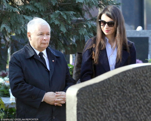 Marta i Jarosław Kaczyńscy