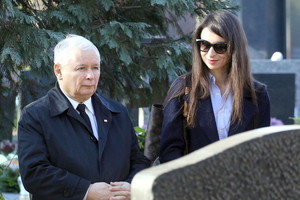 Marta i Jarosław Kaczyńscy