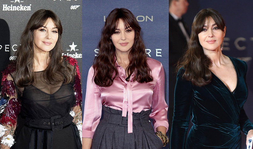 Stylizacje Monici Bellucci na premierach „Spectre’’