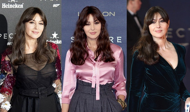 Stylizacje Monici Bellucci na premierach „Spectre’’