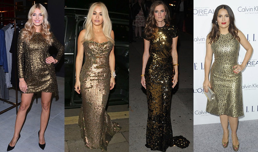 Rozalia Mancewicz, Rita Ora, Salma Hayek i Allison Williams