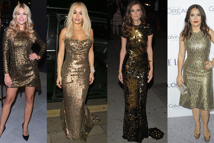 Rozalia Mancewicz, Rita Ora, Salma Hayek i Allison Williams