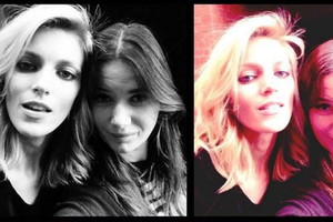 Anja Rubik i Karolina Malinowska zrobiły sobie slefie