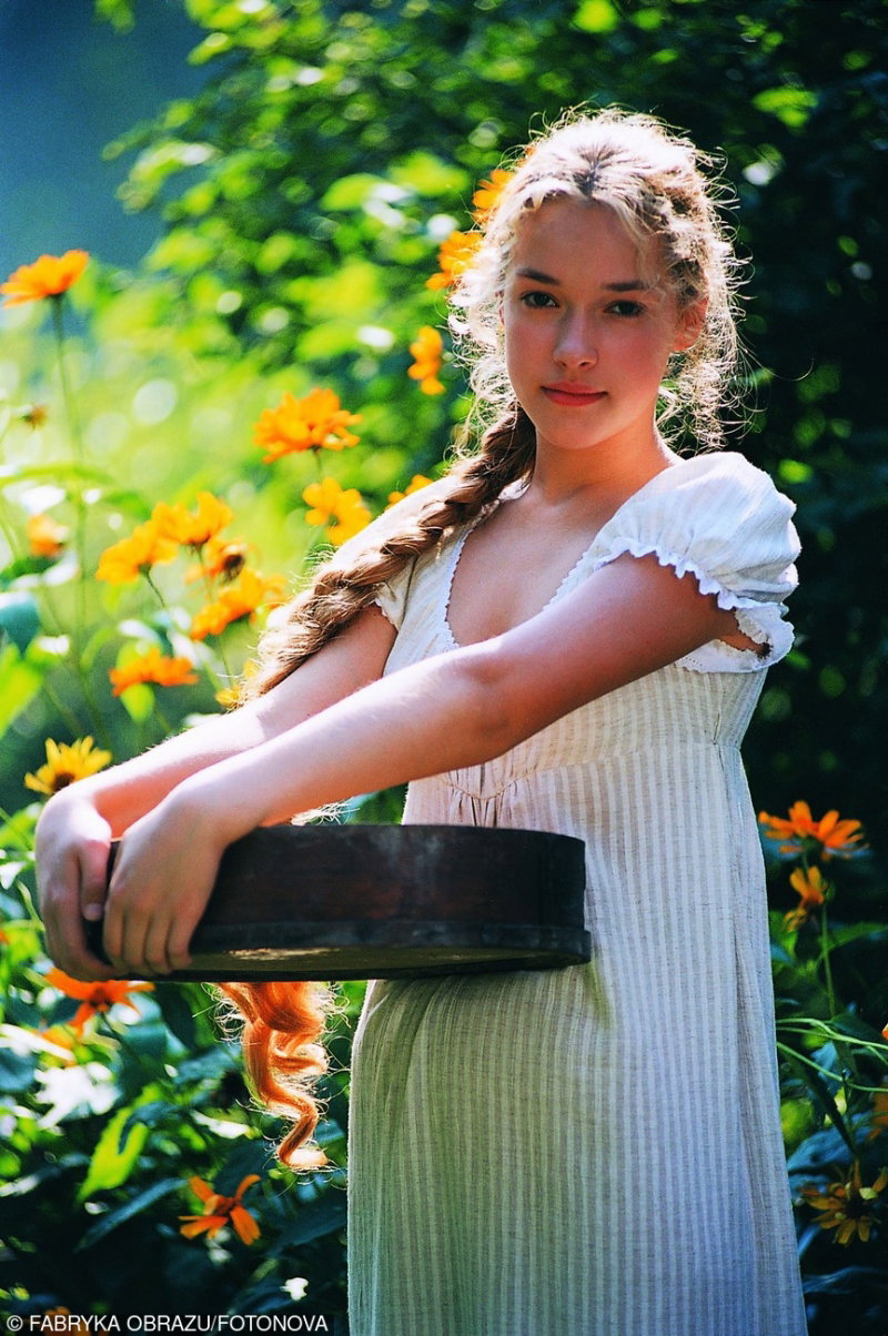 Alicja Bachleda-Curuś na planie "Pana Tadeusza"
