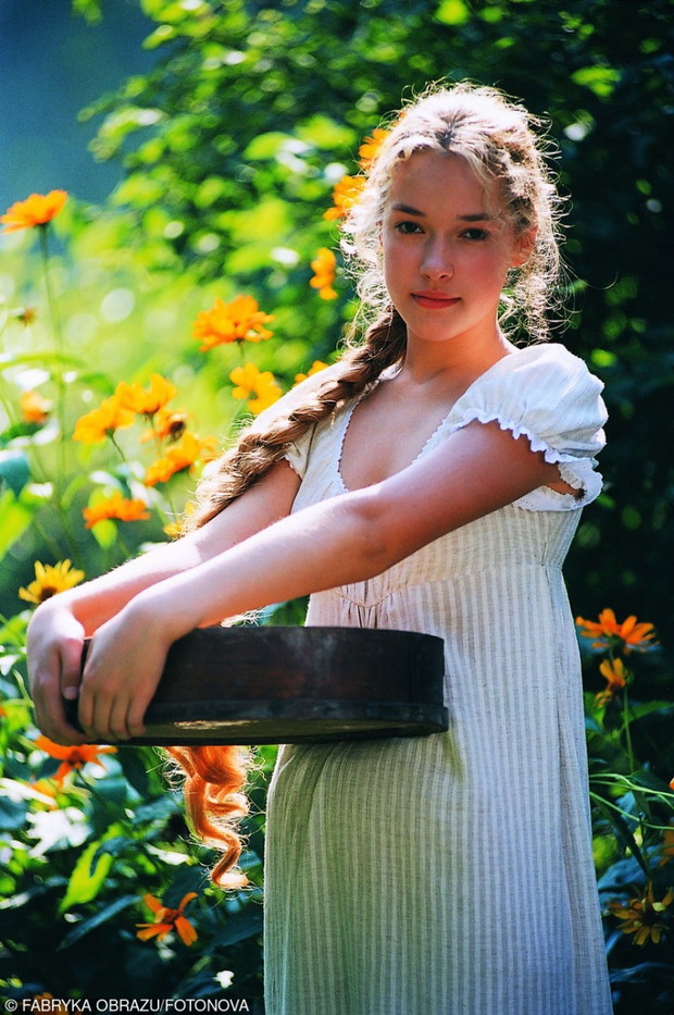 Alicja Bachleda-Curuś na planie "Pana Tadeusza"